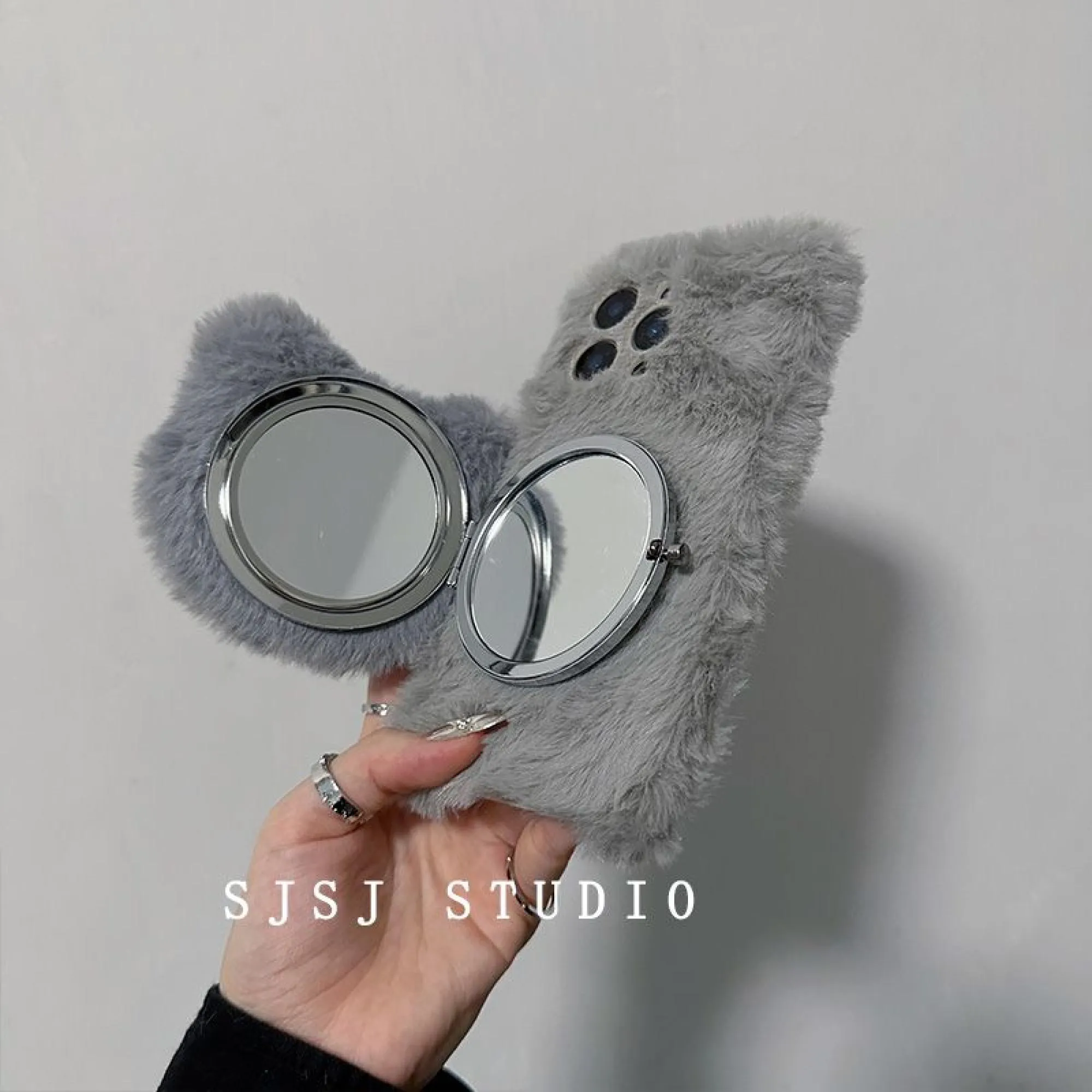 Plush Koala Mirror Phone Case