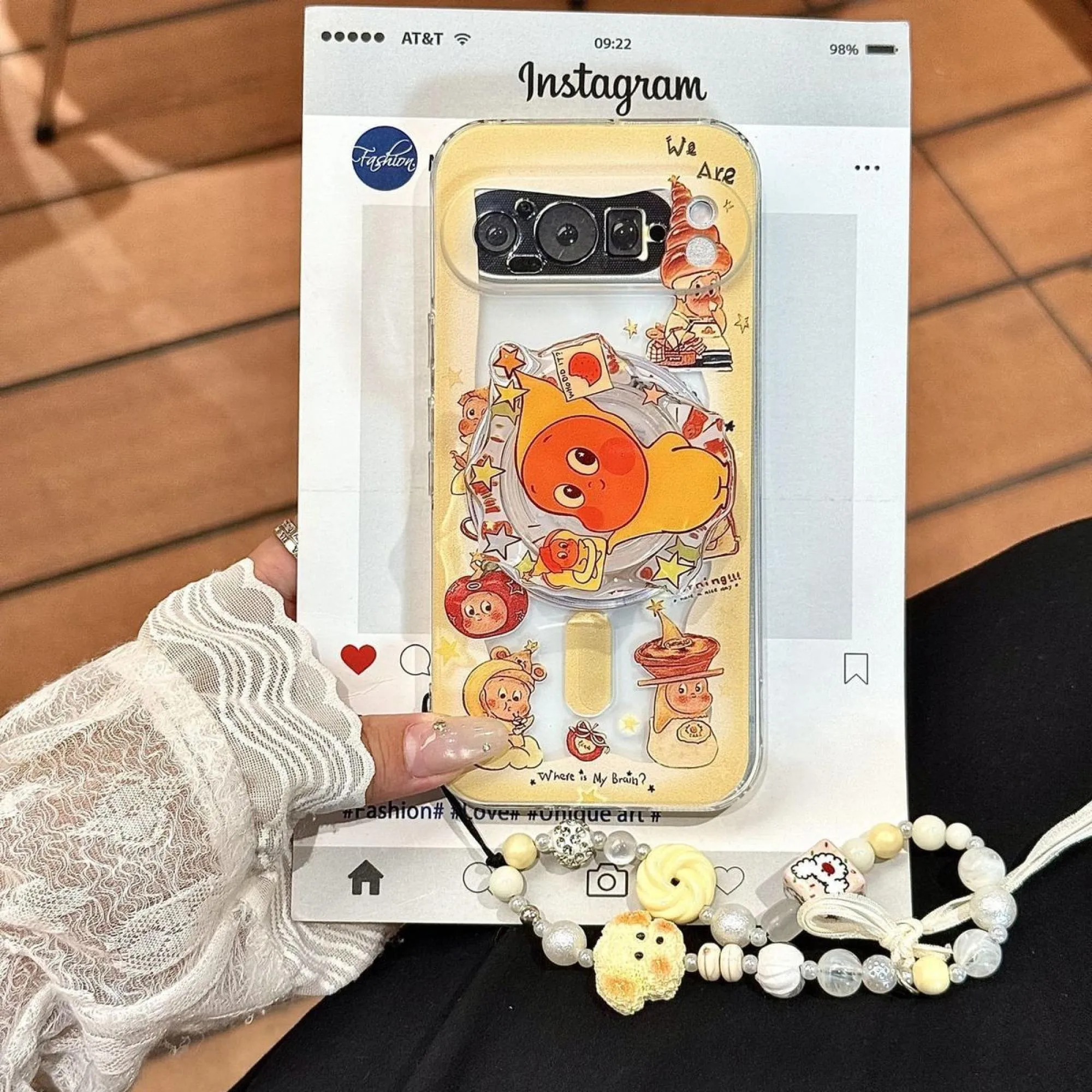 Cute Star Character Magnetic Phone Case