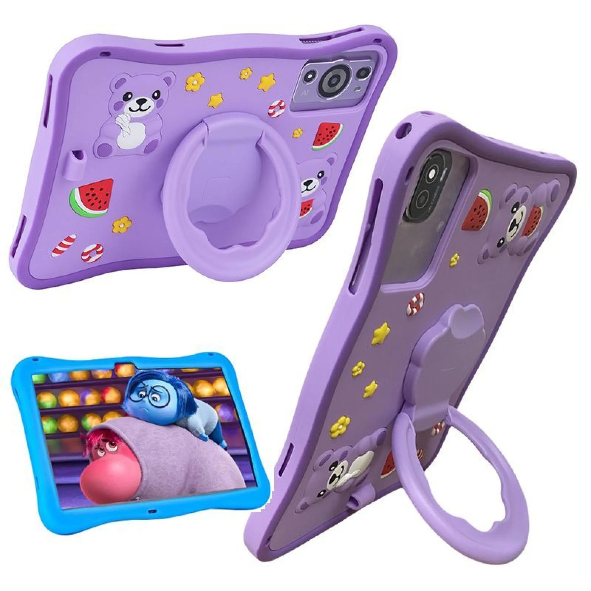 360° Rotating Silicone Tablet Protective Case