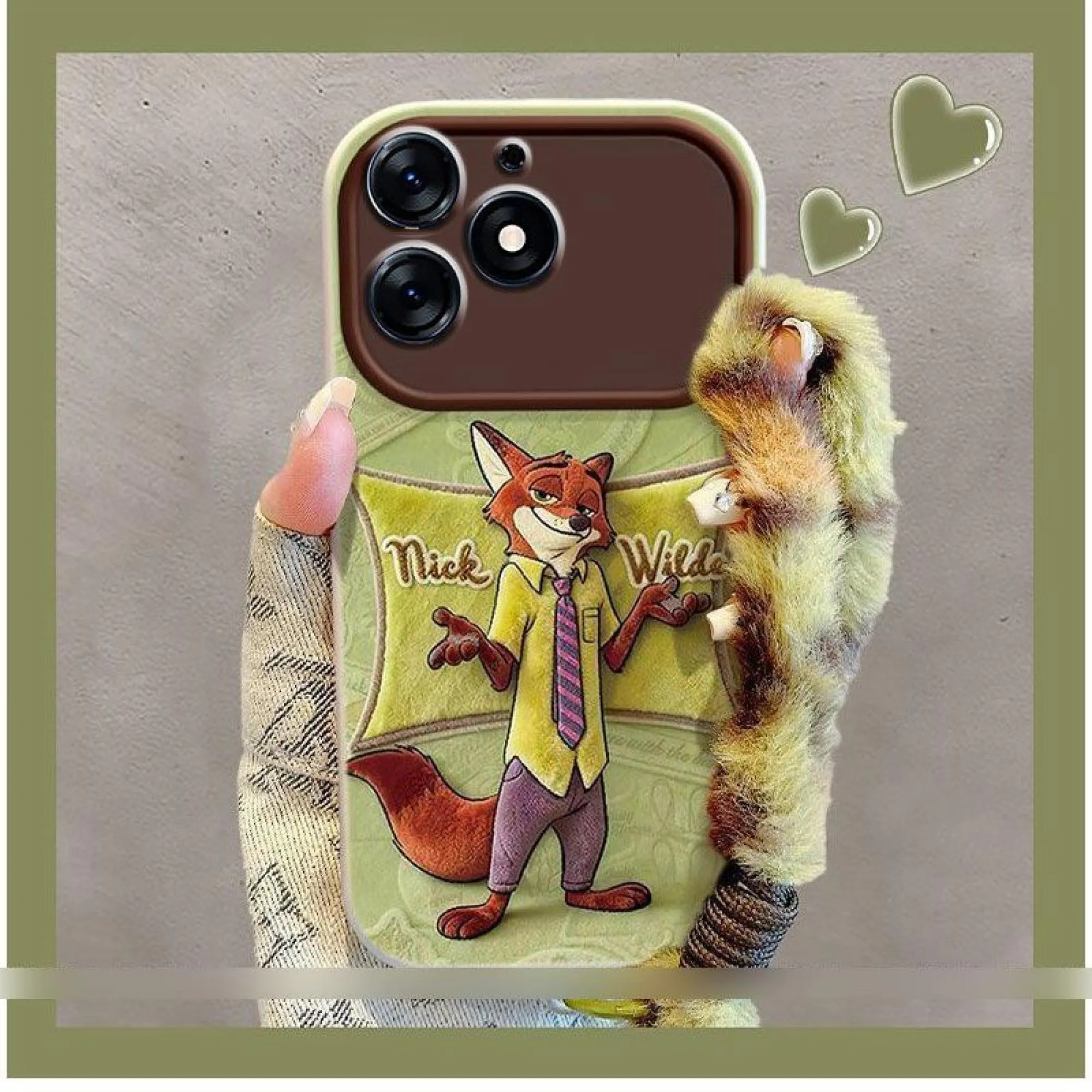 Cute Cartoon Style Protective Phone Case