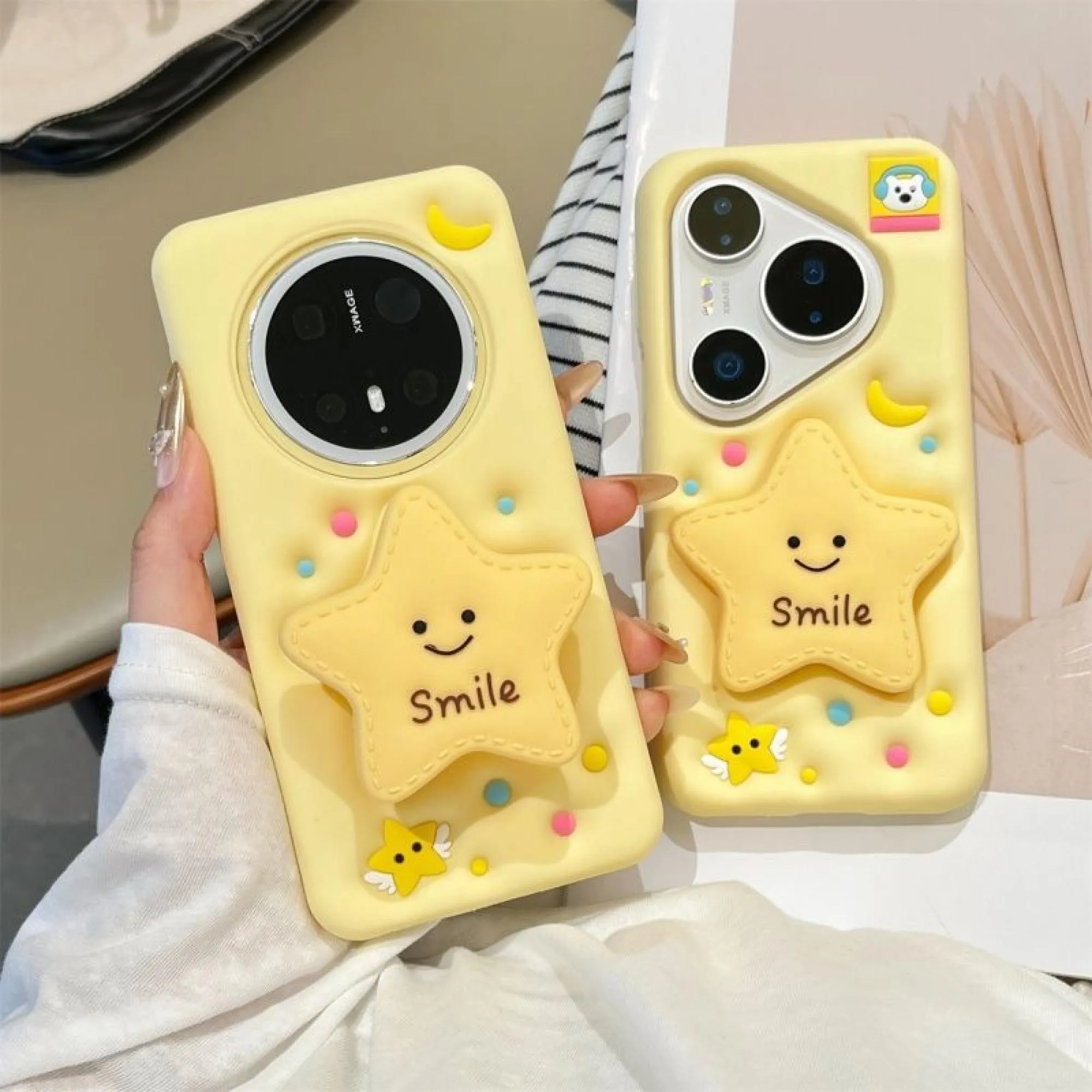 Cute Star Stand Honor Phone Case