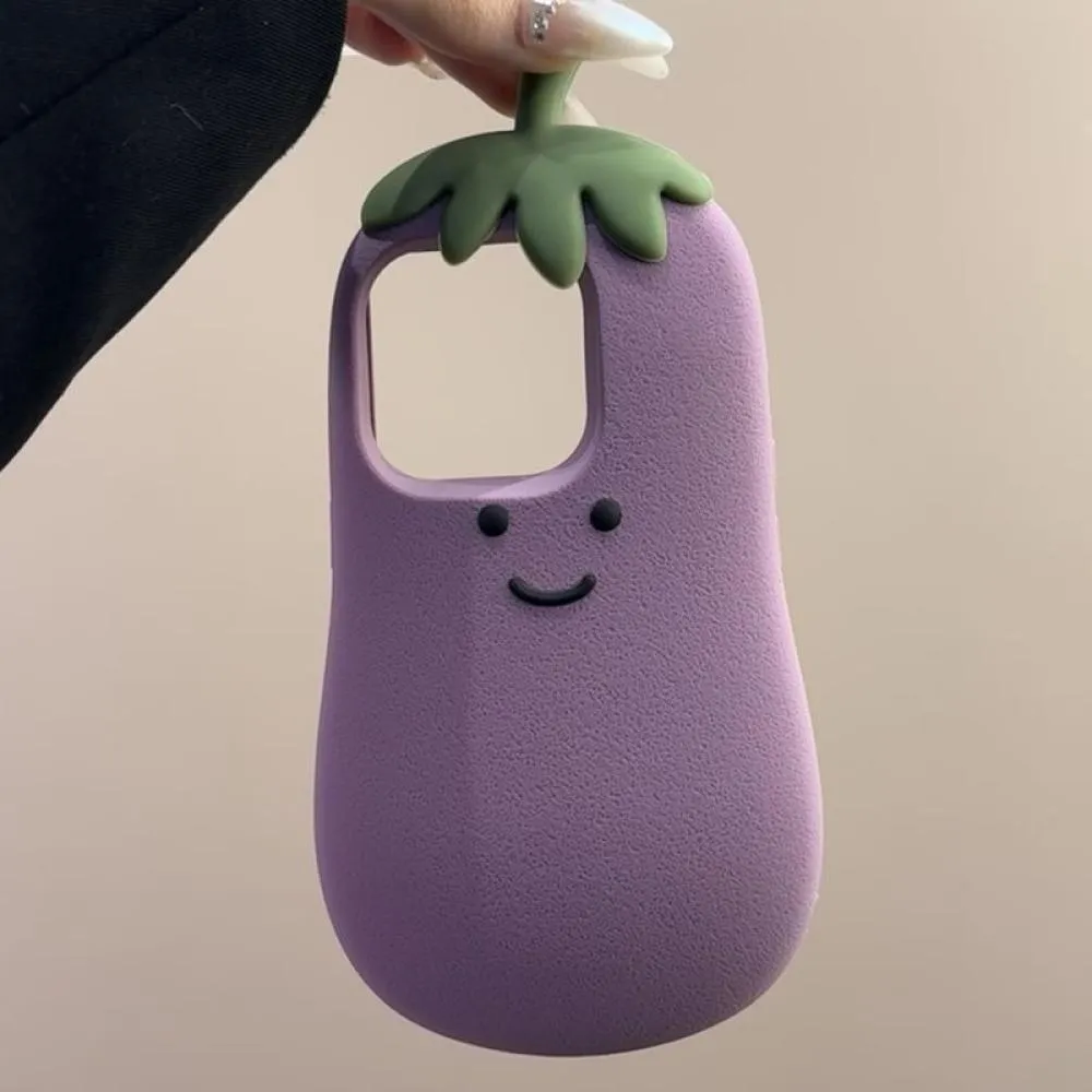Cute Eggplant Phone Case