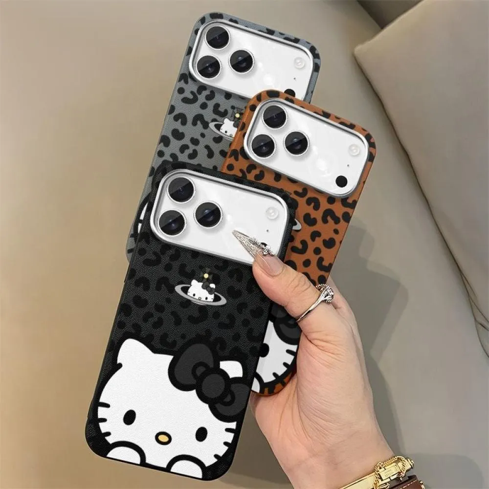 Leopard Kitty Phone Case Cover