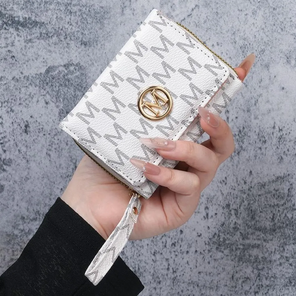 Stylish Women's Short Zipper Wallet