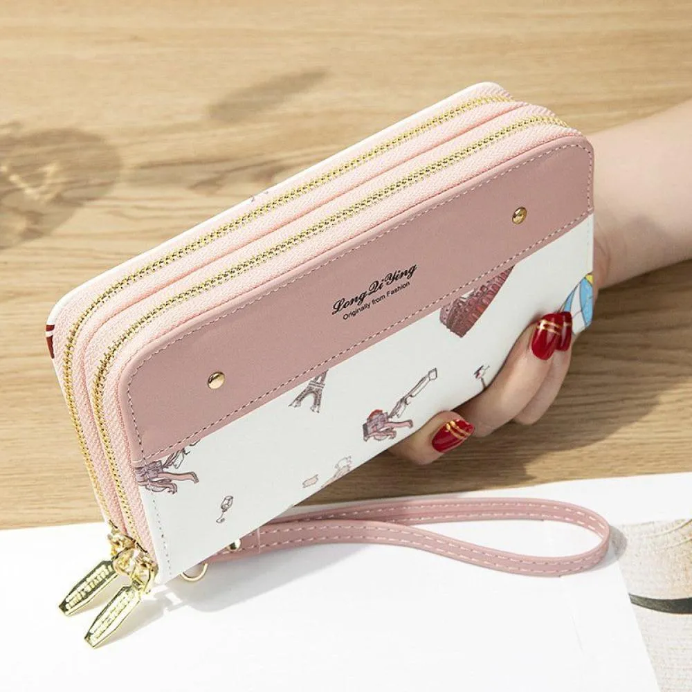 Women Long Wallet Phone Bag