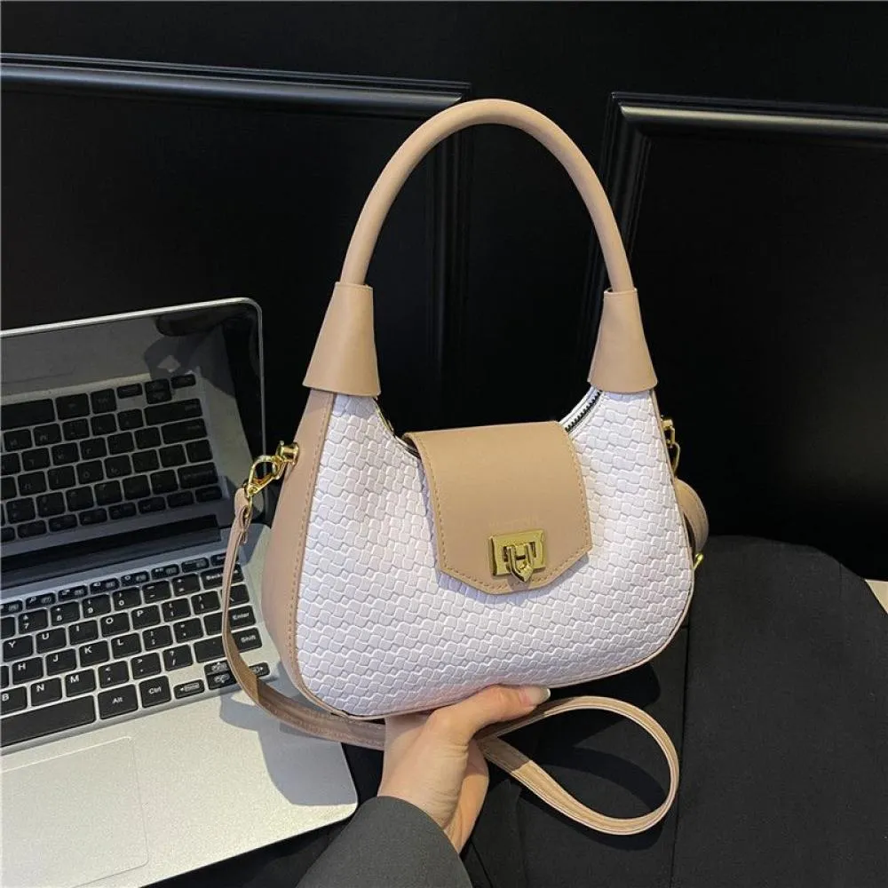 French Style Half Moon Bag