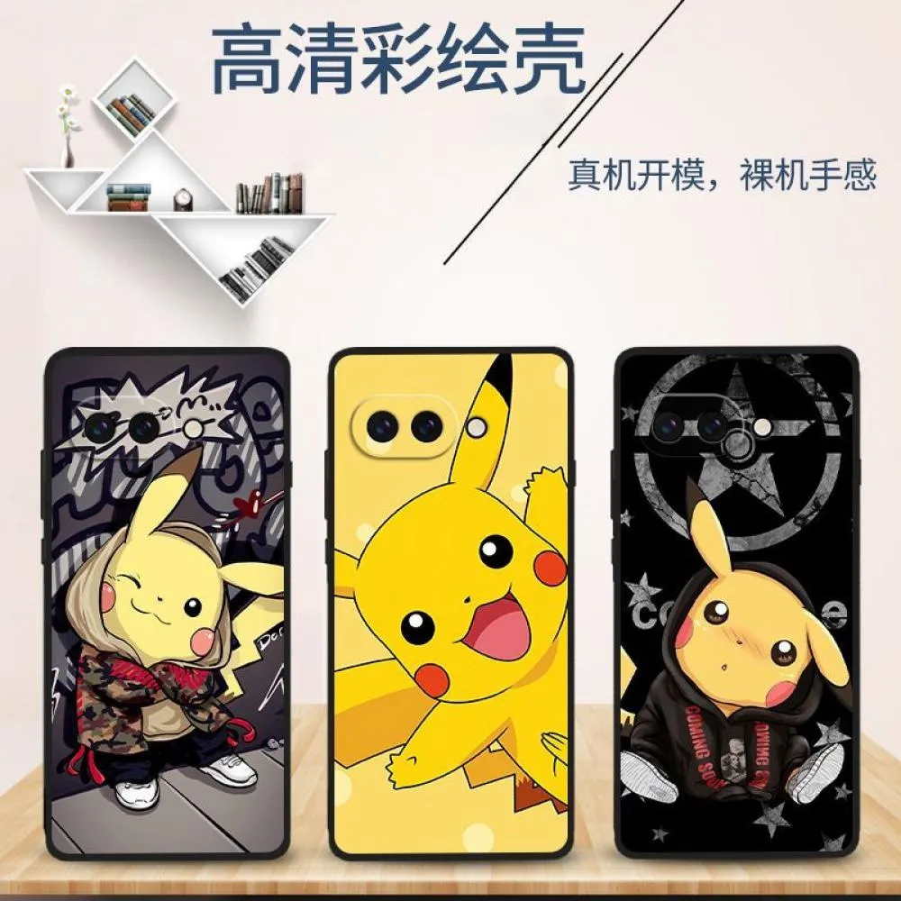 Custom Pikachu Google Pixel 10A Phone Case